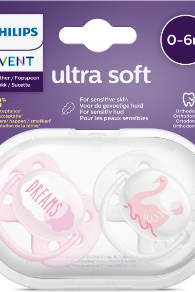 Philips Avent SCF222/02 Ultra Soft 2li Emzik 0-6 Ay - Kız