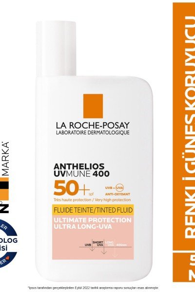 La Roche Posay Anthelios UVmune Fluid Güneş Kremi SPF50+ 50 ml - Renkli
