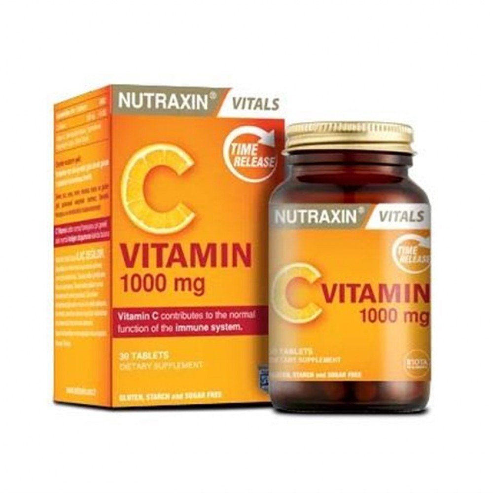 Nutraxin C Vitamini 1000 mg Zaman Salınımlı 30 Tablet