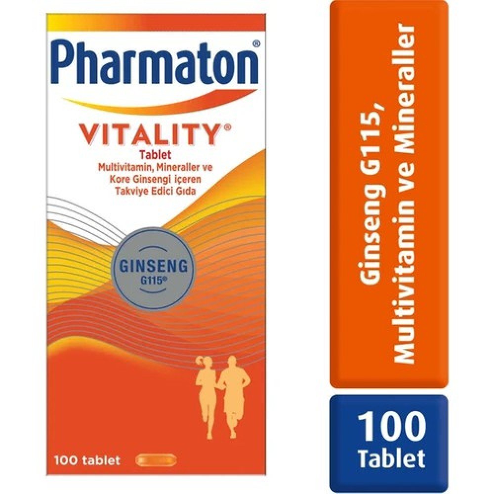 Pharmaton Vitality 100 Kapsül Takviye Edici Gıda