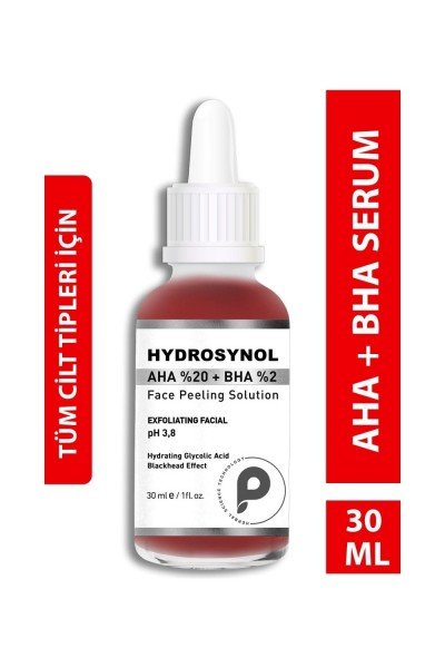 PROCSIN Hydrosynol Canlandırıcı Cilt Tonu Eşitleyici Aha Bha Serum 30 ML