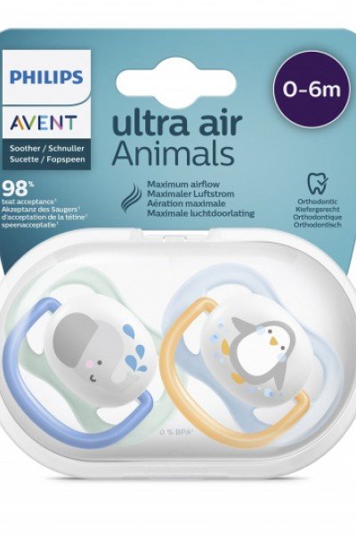 Philips Avent SCF080/05 Ultra Air Emzik 0-6 ay 2'li Yalancı Emzik