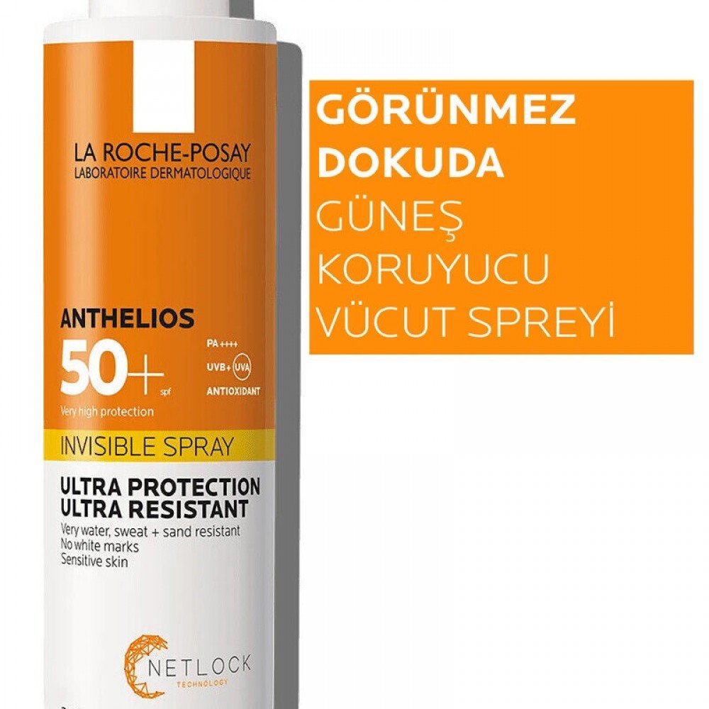 La Roche Posay Anthelios SPF50+ Invisible Yüksek Korumalı Vücut Güneş Kremi Sprey 200 ml