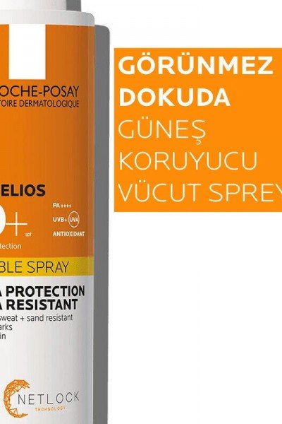 La Roche Posay Anthelios SPF50+ Invisible Yüksek Korumalı Vücut Güneş Kremi Sprey 200 ml