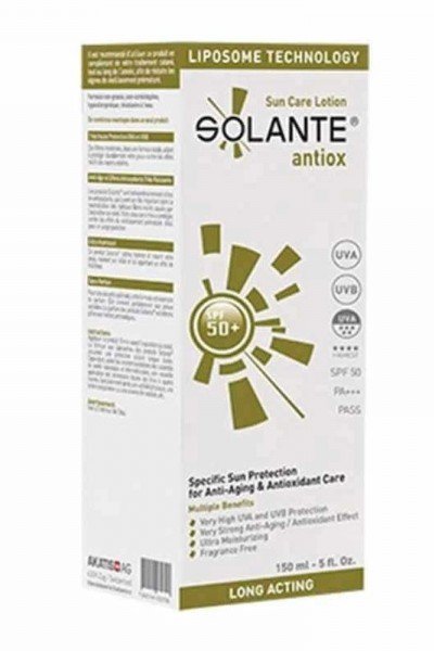 Solante Antiox Sun Care Lotion SPF 50+ 150 ml